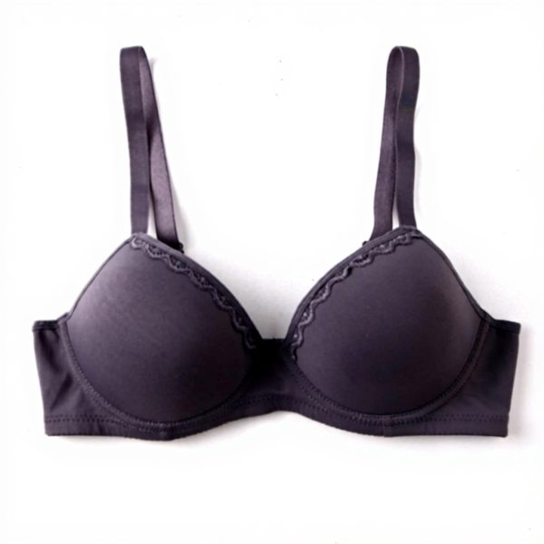 Soutien-gorge femme coton biologique ajustement parfait nuit