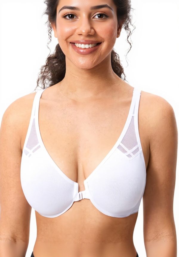 Soutien-gorge sport femme DELIMIRA fermeture devant