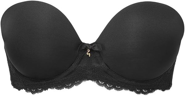 Soutien-gorge sans bretelles Gossard Superboost Lace Noir-5