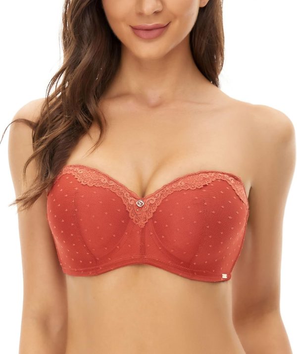 Soutien-gorge classique push-up dentelle SHEKINI bretelles-1