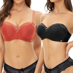 Soutien-gorge classique push-up dentelle SHEKINI bretelles-0