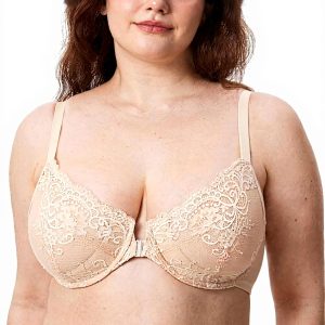 Soutien-gorge DELIMIRA fermeture devant dentelle grande