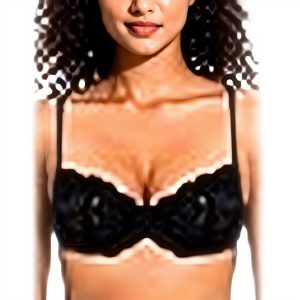 Soutien-gorge Deyllo push-up armatures dentelle femme grande