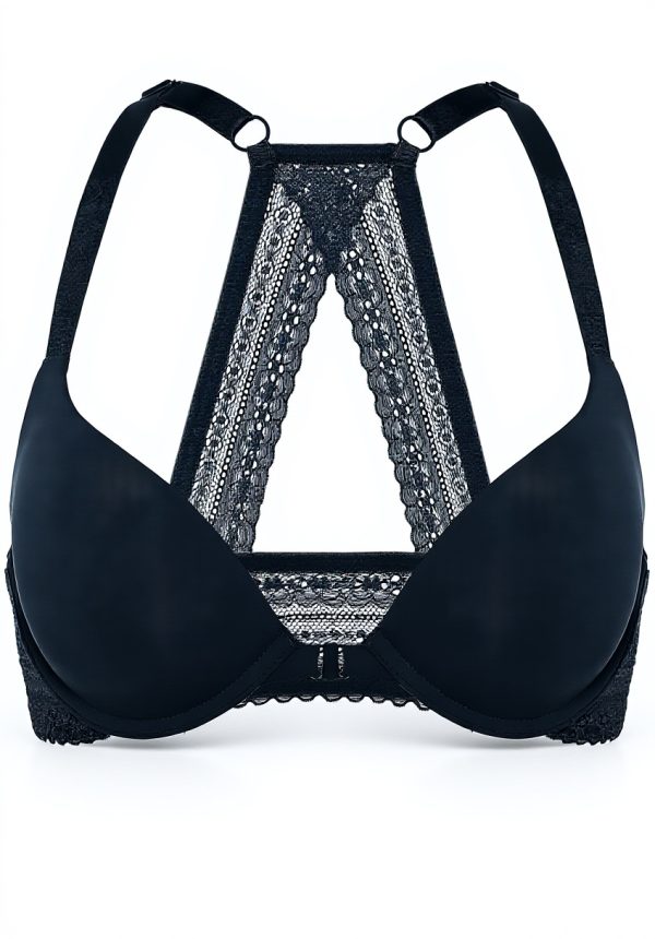 Soutien gorge push up DOBREVA armature fermeture devant