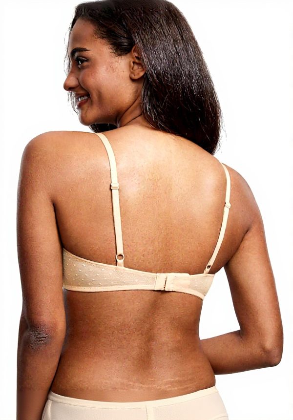 Soutien-gorge dentelle transparent DOBREVA décolleté