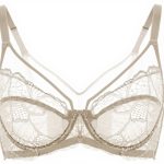 DOBREVA Soutien Gorge Transparent Dentelle Minimiseur Femme
