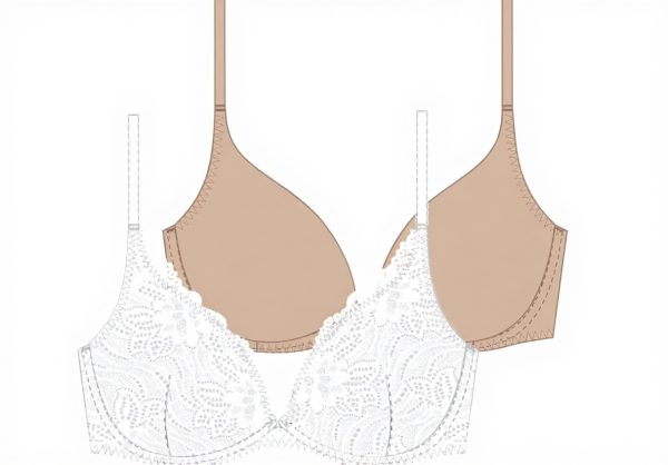 Soutien-gorge push-up DORINA Angie 2pp plunge dentelle