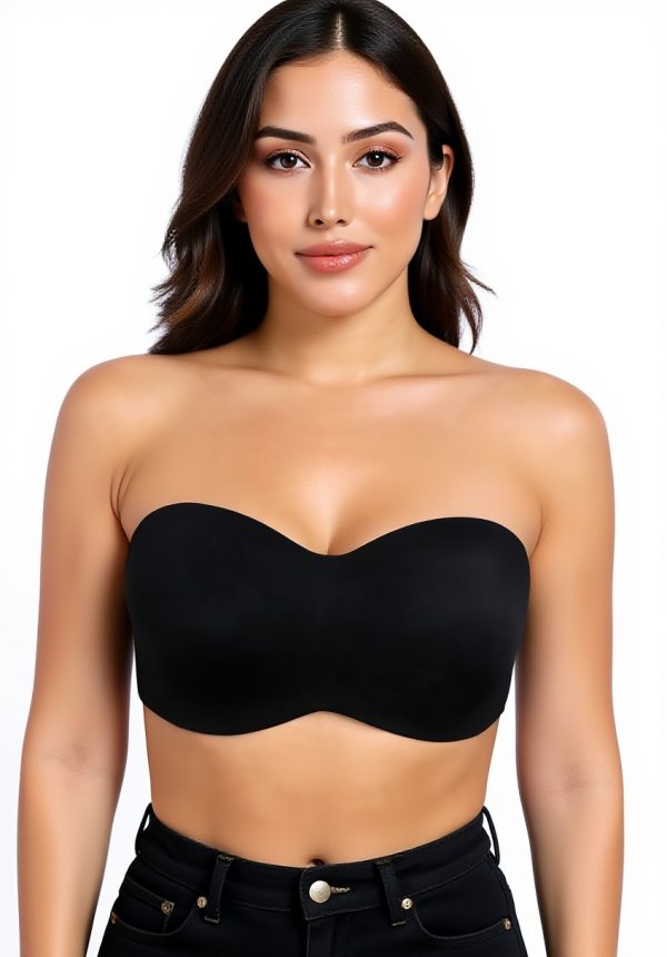 Soutien-gorge antidérapant DotVol Femme grand taille noir