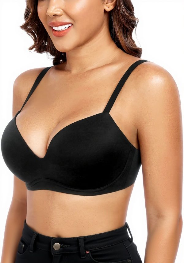 DotVol Soutien-Gorge Push-Up Femme Confortable sans Armature