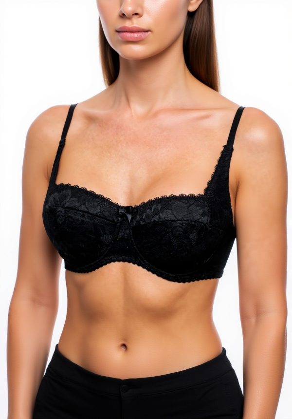 Soutien gorge bandeau push up galbant femme frugue dentelle