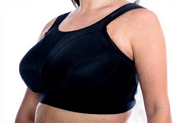 Soutien-gorge sport GEMM noir haute impact grande poitrine