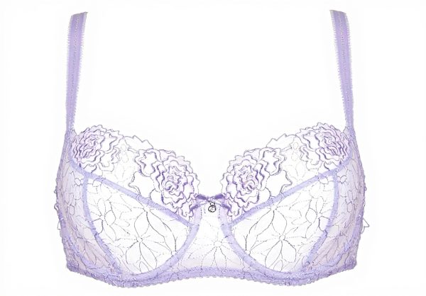 Soutien-gorge Gorteks Pamela armatures maille broderie femme