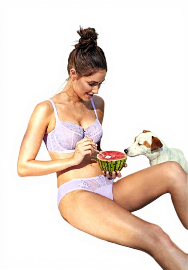 Soutien-gorge Gorteks Pamela armatures maille broderie femme