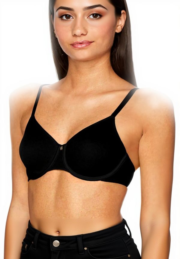 Soutien-gorge Triumph minimisateur noir 95C dentelle femme