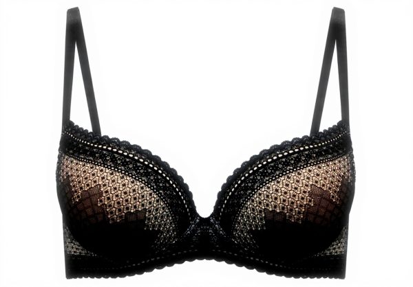 Soutien-gorge push-up Vivisence microfibre double