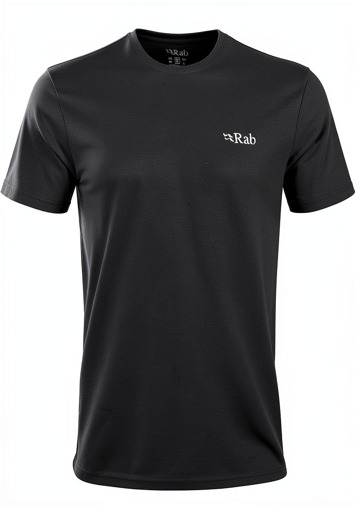 T-shirt Gain the Ridge porté lors d'une randonnée en montagne