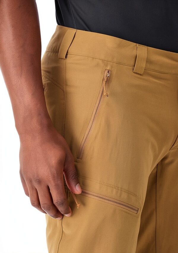 Pantalon Homme Nylon Léger Extensible Poches Zippées-3