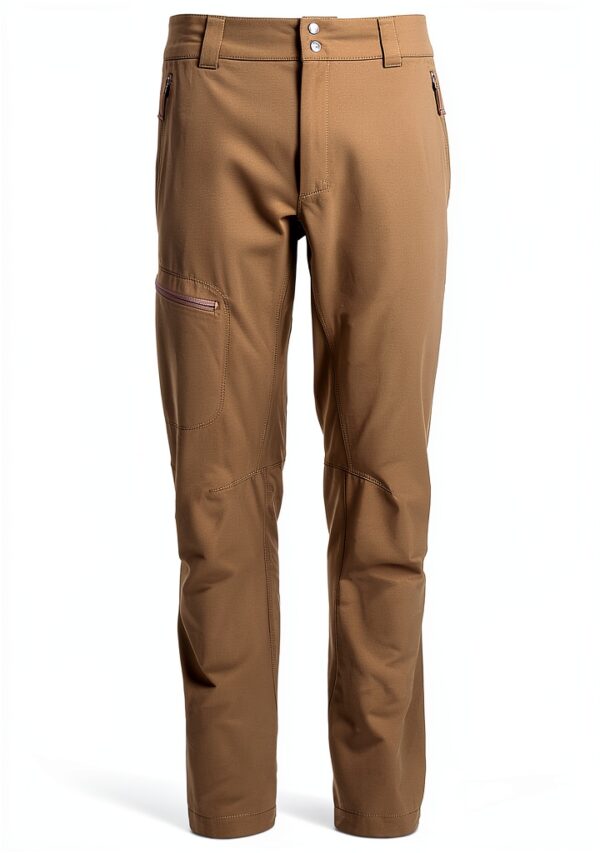 Pantalon Homme Nylon Léger Extensible Poches Zippées-5