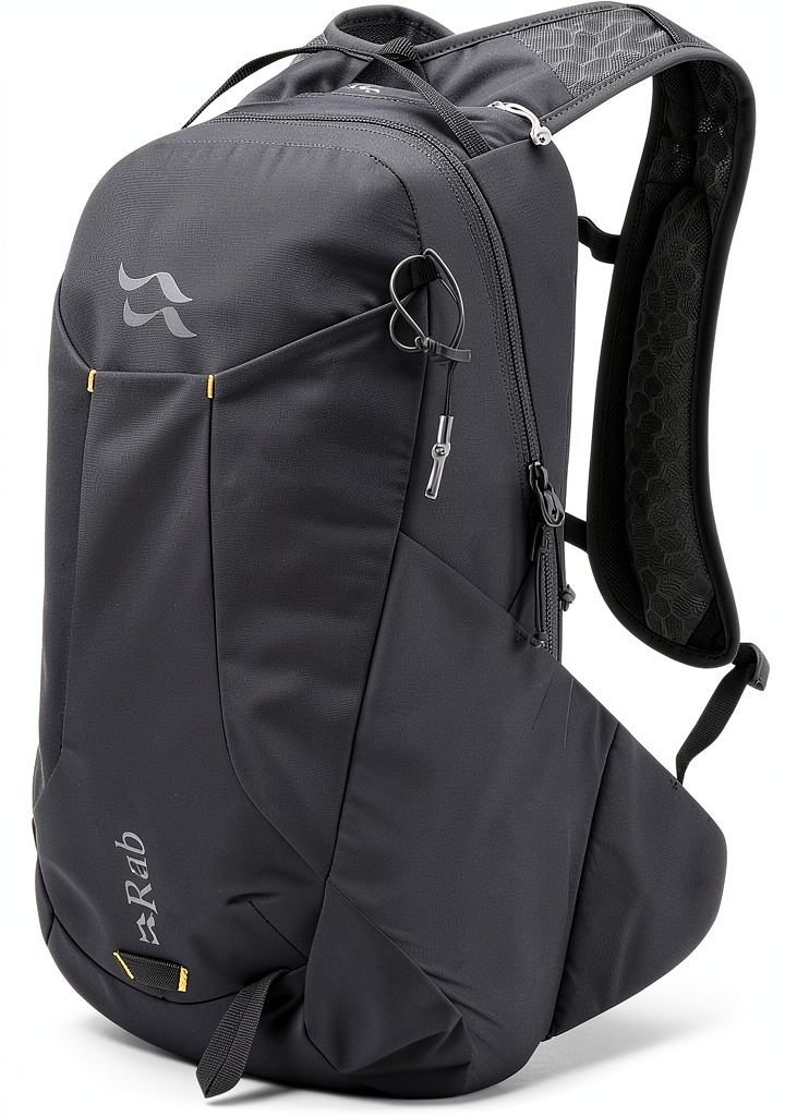 Sac à dos Rab porté lors d'une randonnée en montagne