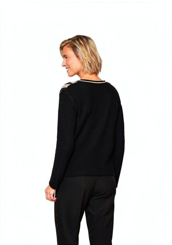 Pull patchwork Rabe artistique polyamide polyester femme-4