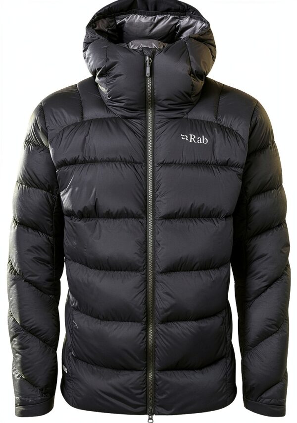 Doudoune Rab Pertex Légère Homme Hiver Outdoor Noir-0
