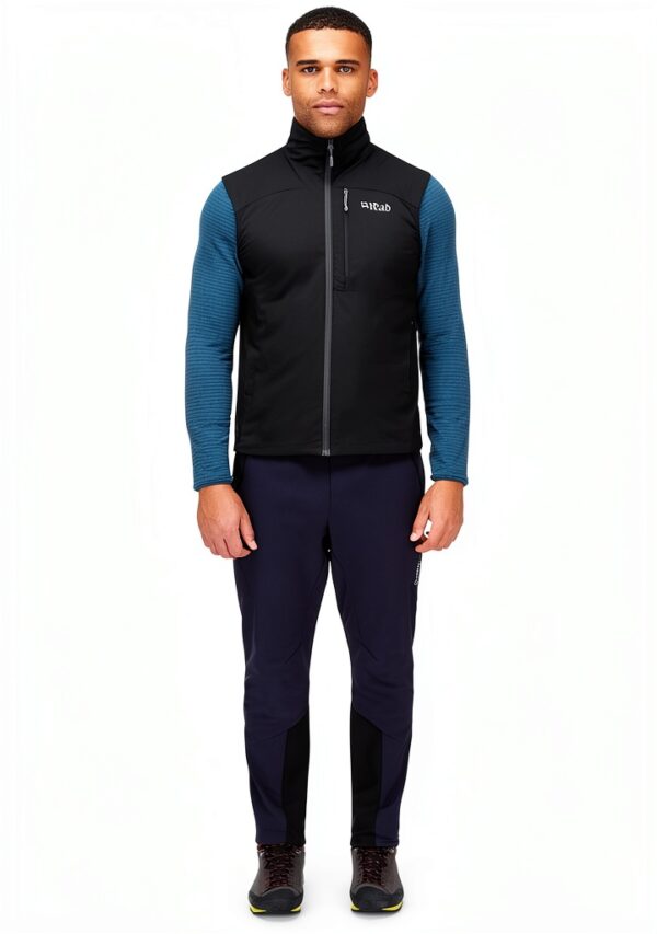 Rab Doudoune Sans Manche Homme Bleu Ébène Taille S XL XXL-3