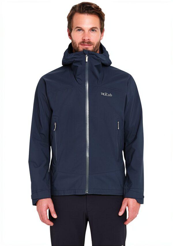Veste coupe-vent homme Rab imperméable respirant randonnée-2