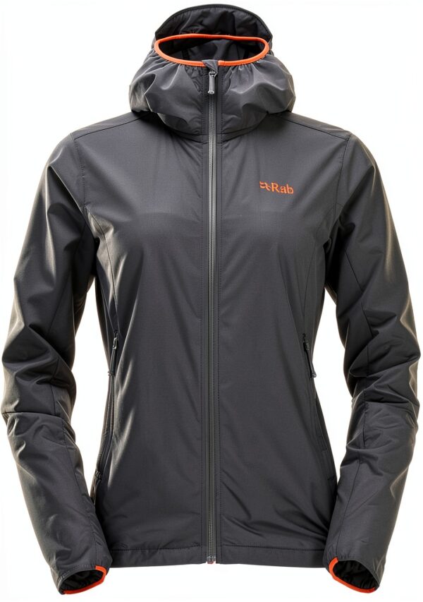Veste softshell femme Rab nylon randonnée couleurs multiples-0