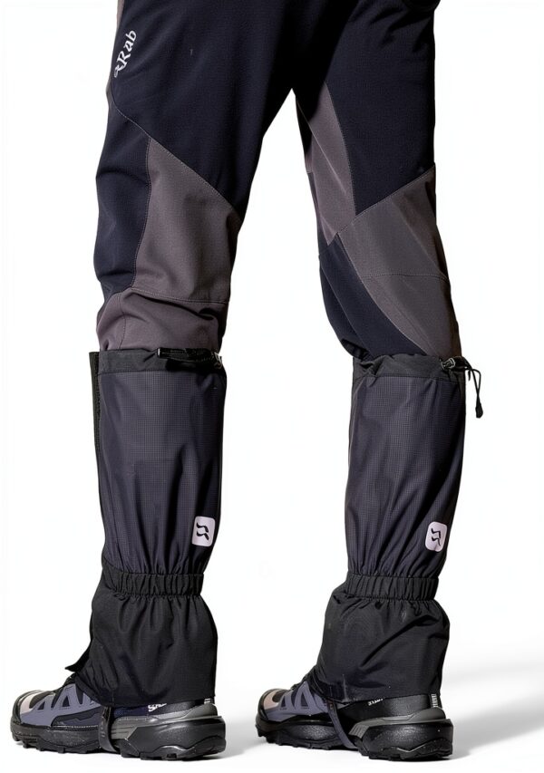 Pantalon Rab Homme Nylon Ripstop Noir Fermeture Velcro-4