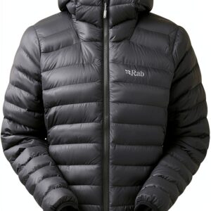 Veste sans couture Rab femme noir isolation Primaloft Silver-0