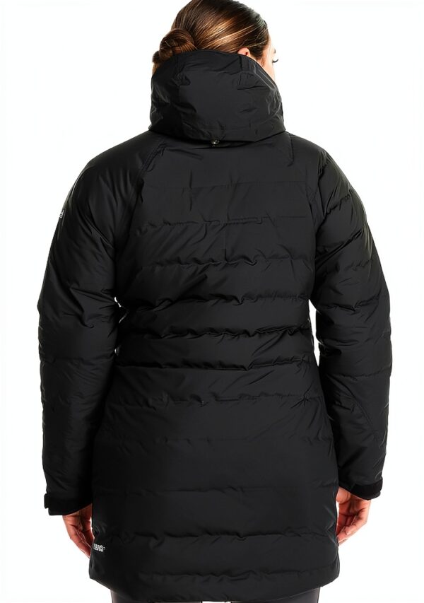 Rab Doudoune Femme Synthétique Noir Crimson Encre Profonde-3