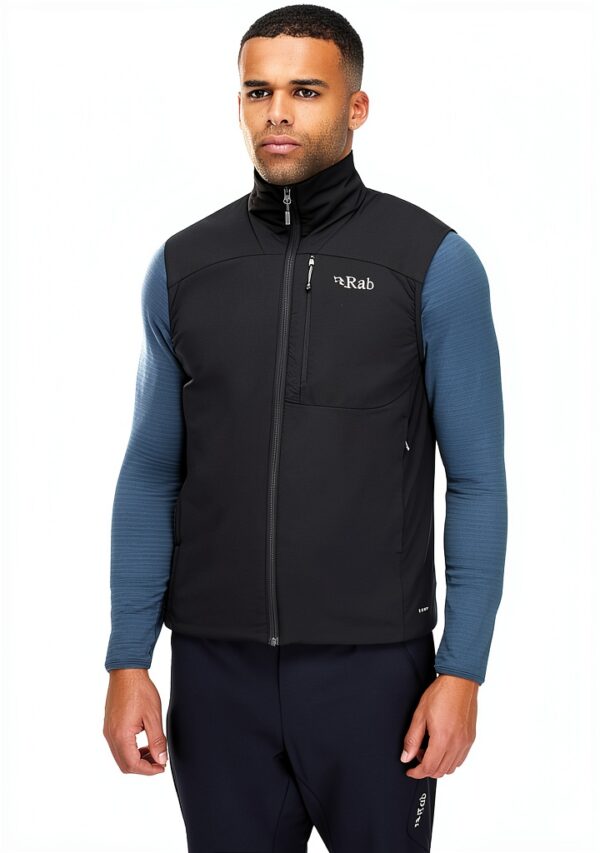 Rab Doudoune Sans Manche Homme Bleu Ébène Taille S XL XXL-4