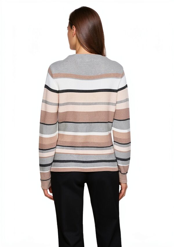 Pull Femme Rabe Acrylique Coton Manche Longue Coloris 40-4