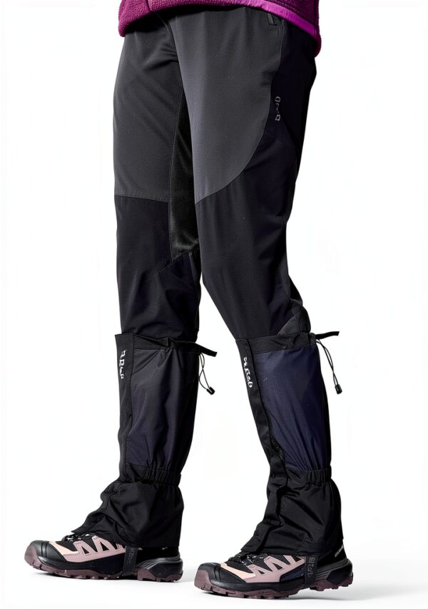 Pantalon Rab Homme Nylon Ripstop Noir Fermeture Velcro-3