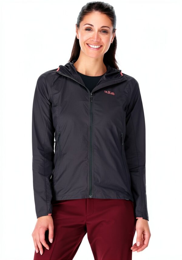 Veste softshell femme Rab nylon randonnée couleurs multiples-2