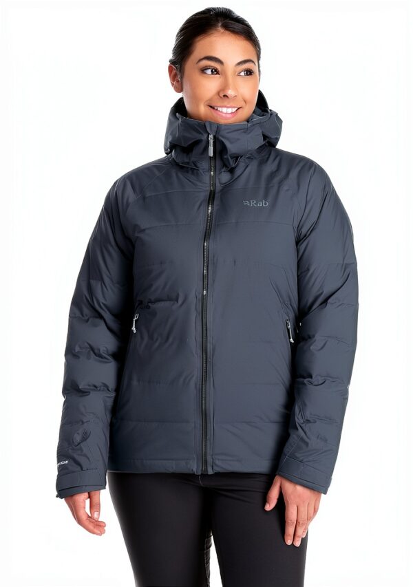 Veste RAB duvet imperméable Valiance femme montagne-1