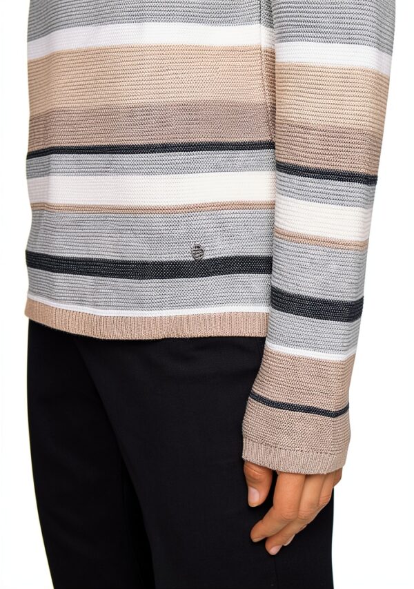 Pull Femme Rabe Acrylique Coton Manche Longue Coloris 40-5