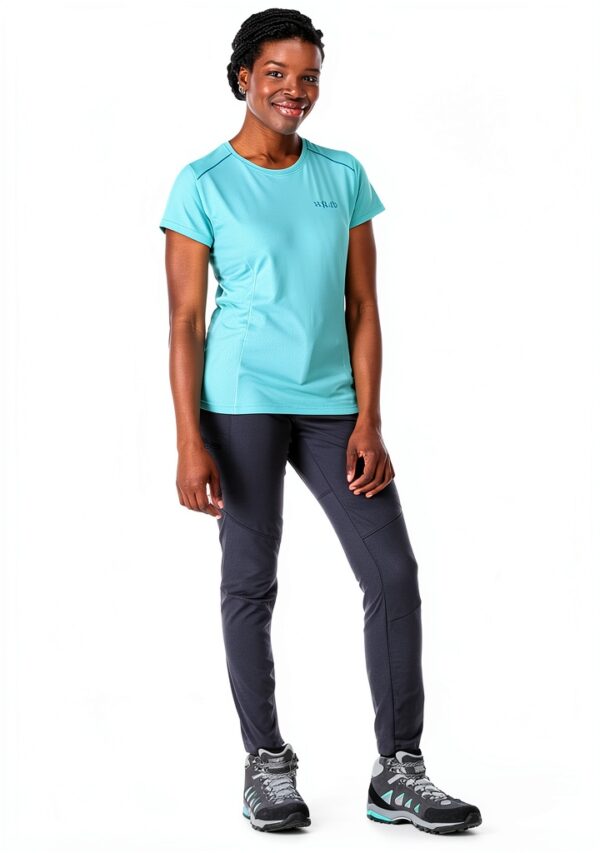 Rab Pantalon Softshell Léger Résistant à l'Eau Taille Slim-3