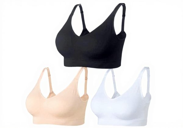 Soutien-gorge sans armature Amazingjoys confortable