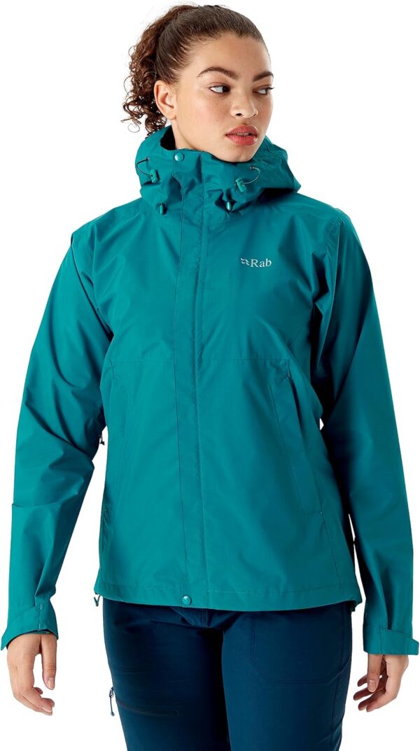 Rab veste pluie imperméable recyclée femme randonnée-2