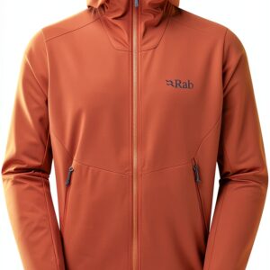 Rab Veste Softshell Homme Coupe Ajustée Respirant-0