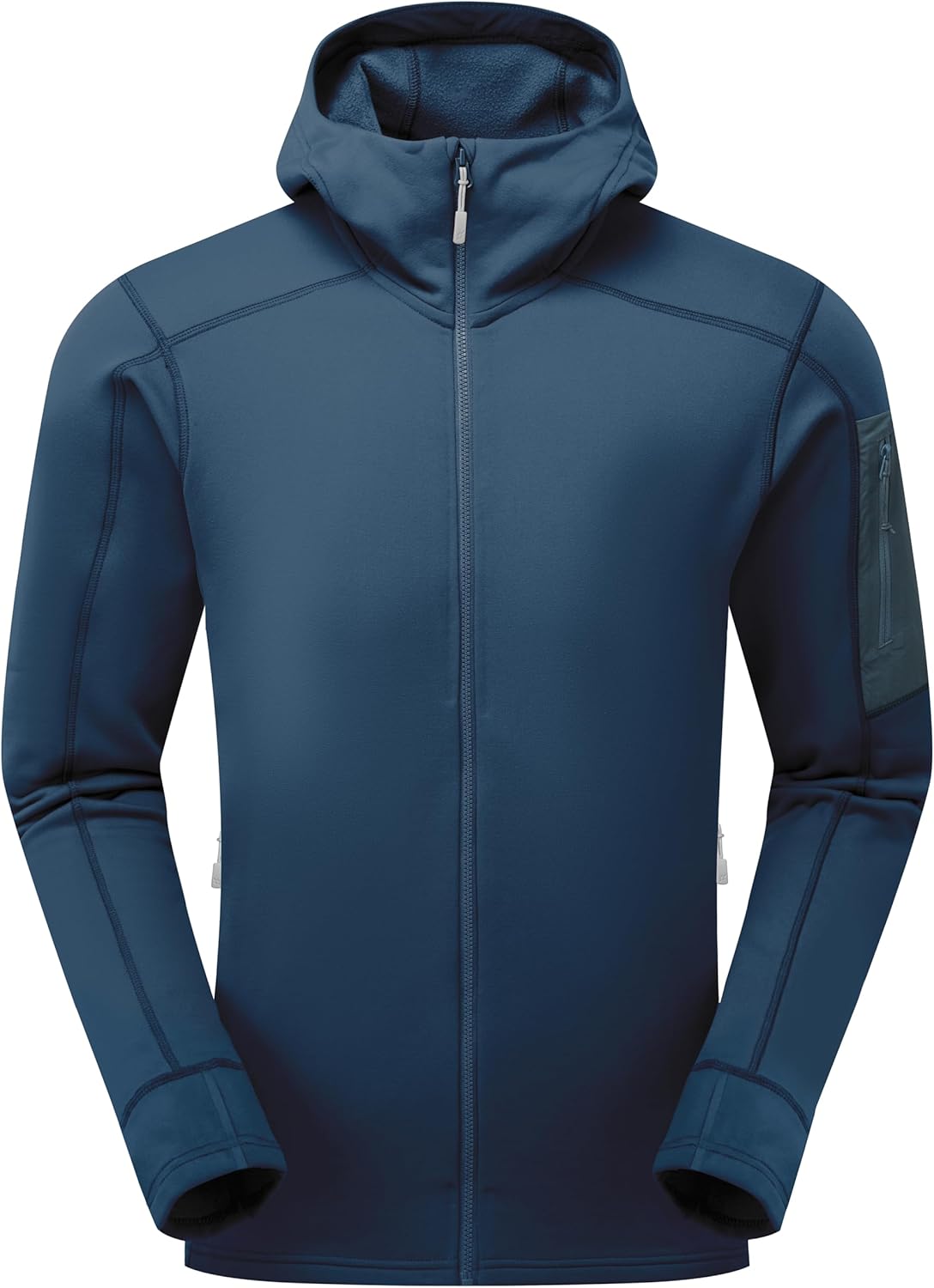 Veste polaire Rab Thermic Stretch Pro portée en randonnée