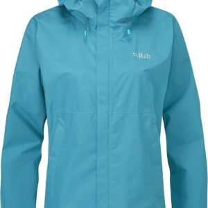 Rab veste pluie imperméable recyclée femme randonnée-0