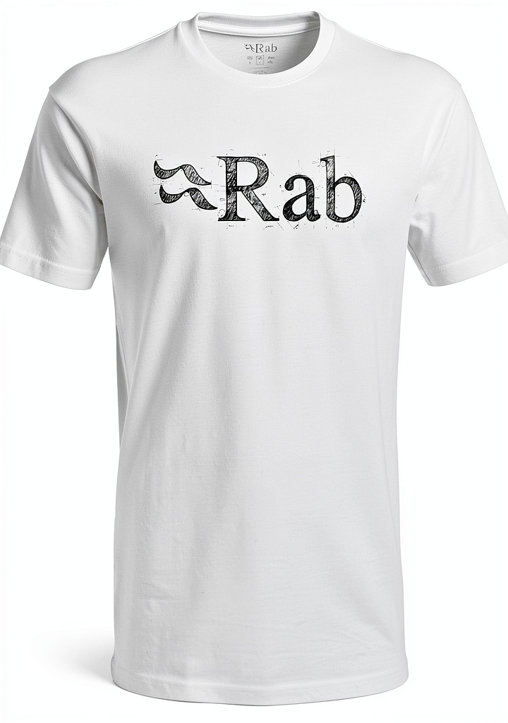 T-shirt Rab Sketch porté en randonnée estivale