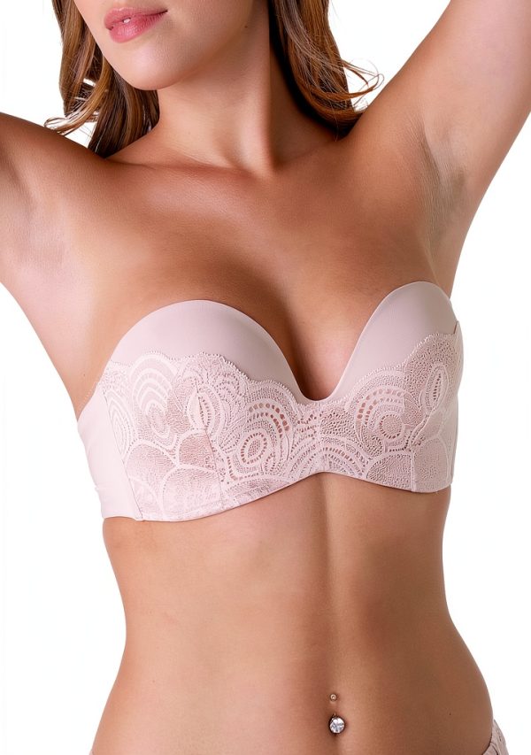 Soutien-gorge sans bretelles Wonderbra push-up maintien