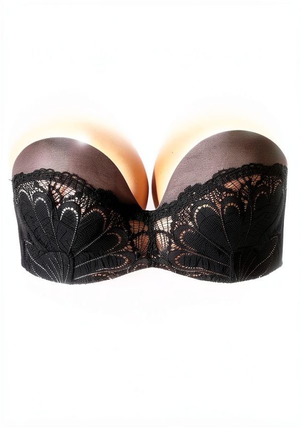 Soutien-gorge sans bretelles Wonderbra dentelle push-up