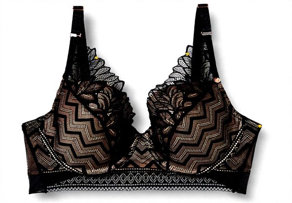 Wonderbra Tribal Mix Soutien-Gorge Long Décolleté Femme