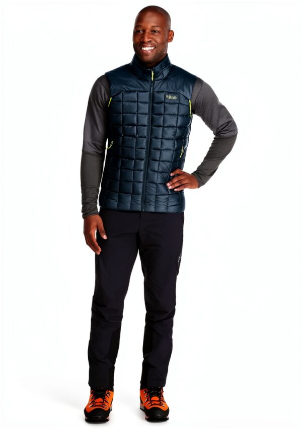 Gilet RAB sans manche fermeture éclair Orion Bleu homme-2