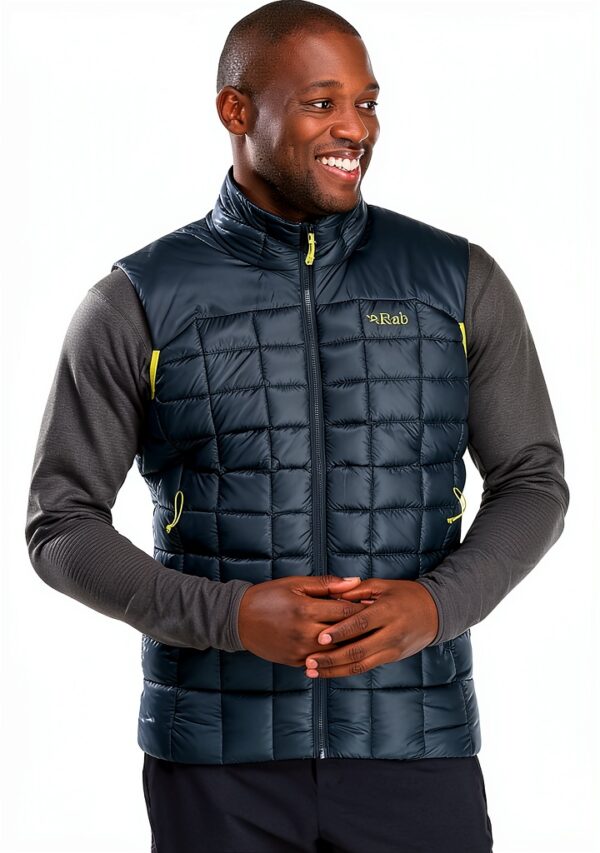 Gilet RAB sans manche fermeture éclair Orion Bleu homme-0