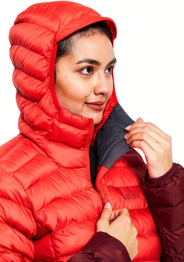 Rab Veste Softshell Femme Tempest Blue M – Légère, Chaude, Écologique-4